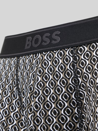 BOSS Trunk aus Baumwoll-Mix Modell 'Trunk 365 Print' Black 2