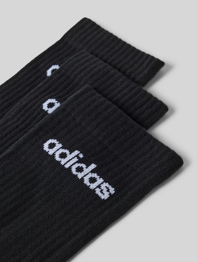 adidas Sportswear Socken mit Label-Print im 3er-Pack Black 2