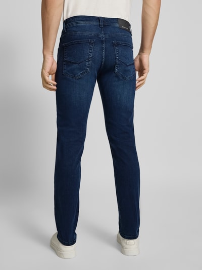 Pierre Cardin Tapered Fit Jeans im 5-Pocket-Design Modell 'Lyon' Dunkelblau 5