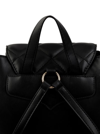 VALENTINO BAGS Rugzak met logo-applicatie, model 'Ocarina' Zwart - 6