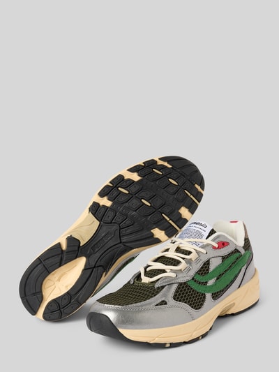 Genesis Sneaker mit Label-Detail Silber 4
