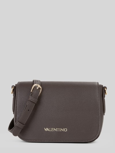 Valentino Bags Schoudertas met logodetail model 'BRIXTON' Donkerbruin - 1