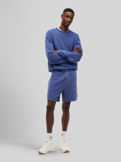 Tommy Jeans Regular Fit Bermuda aus reiner Baumwolle mit feiner Struktur Blau 1