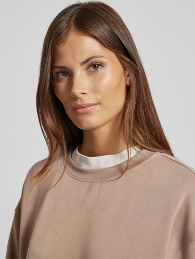 B.Young Sweatshirt mit Rundhalsausschnitt Modell 'BYTullas' Beige 3