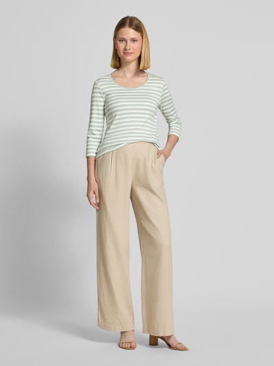 Christian Berg Woman T-Shirt mit 3/4-Arm und Rundhalsausschnitt Lind 1