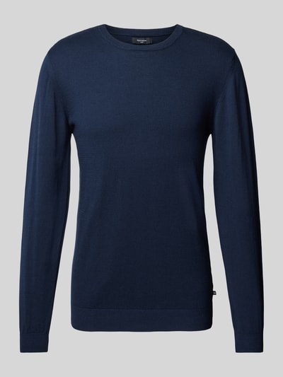 Matinique Pullover mit Label-Detail Modell 'Jones' Marine 2