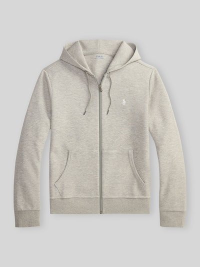 Polo Ralph Lauren Bluza rozpinana o kroju regular fit z mieszanki bawełny Ciemnoszary melanż 2