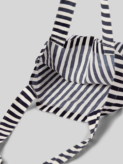 MADS NØRGAARD Shopper mit Label-Detail Modell 'SACKY ATOMA BAG' Marine 5