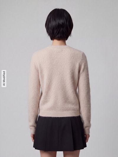 Weekend Max Mara kardigan rozpinany o kroju regular fit z mieszanka żywej wełny i kaszmiru model 'ESPOSTO' Złamany biały 5