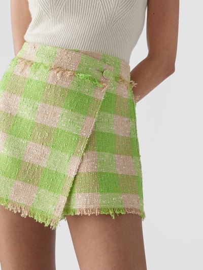 MSGM Shorts in Wickel-Optik Hellgruen 3