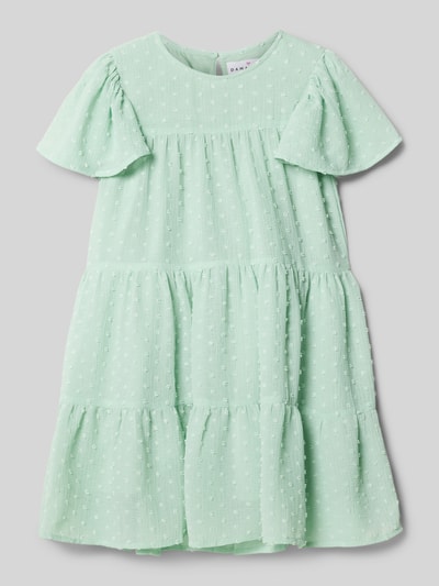 DANAMADE Kleid mit Strukturmuster Mint 1