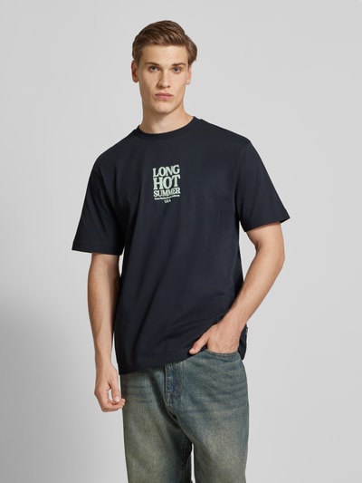 Only & Sons T-shirt met ronde hals Zwart - 4