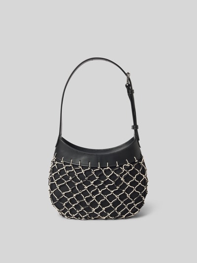 Kenzo Shoulder Bag aus reiner Baumwolle Black 4