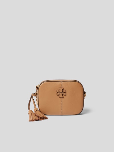 Tory Burch Crossbody Bag mit Quasten Cognac 4