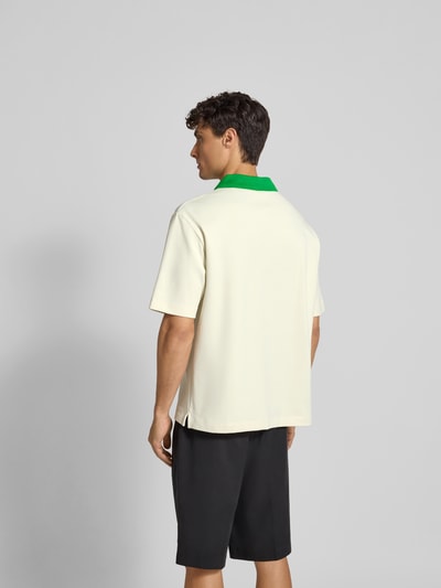Marni Poloshirt mit Label-Detail Offwhite 5