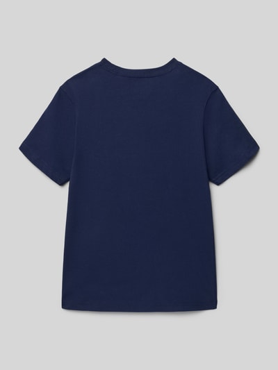 Polo Ralph Lauren Teens T-Shirt mit Label-Print und Rundhalsausschnitt Marine 3