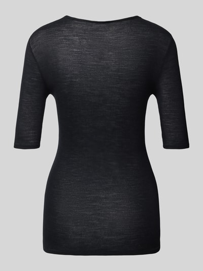 Hanro Shirt met 1/2-mouwen Zwart - 3