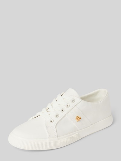 Lauren Ralph Lauren Sneaker mit Logo-Applikation Modell 'JANSON II' Weiss 1