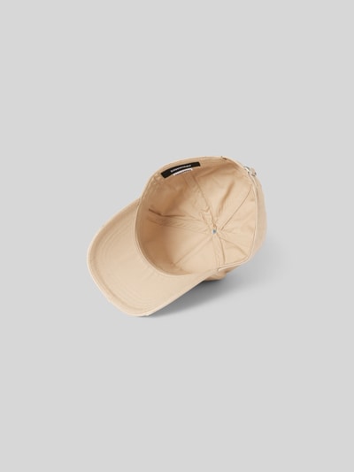 Dsquared2 Basecap aus reiner Baumwolle Beige 3