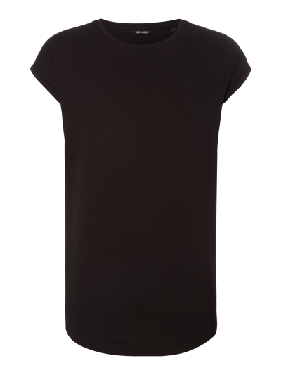 Only & Sons T-Shirt mit angeschnittenen Ärmeln  Black 1