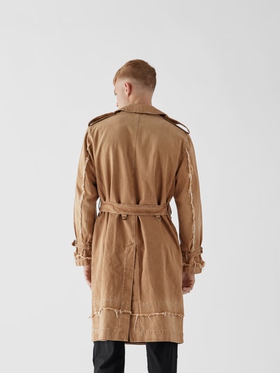 R13 Trenchcoat mit Denim-Finish Khaki 5