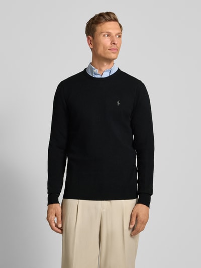 Polo Ralph Lauren Gebreide pullover met ribboorden Zwart - 4