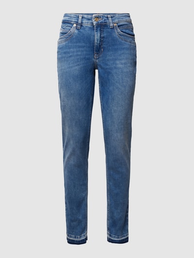 MAC Skinny Fit Jeans mit Label-Detail Modell 'MEL' Hellblau 2