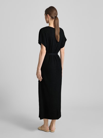 Christian Berg Woman T-shirtjurk met strikceintuur Zwart - 5