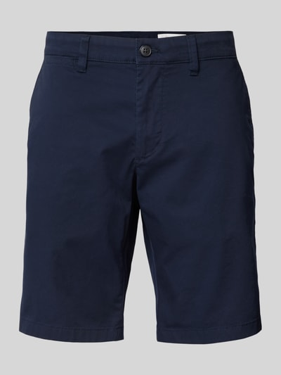 s.Oliver RED LABEL Regular fit bermuda met strookzak Donkerblauw - 2