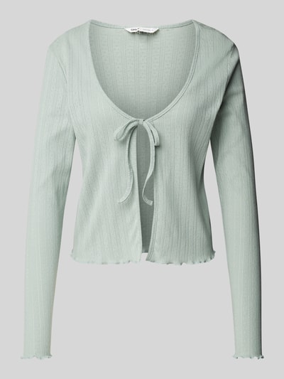 Only Regular Fit Cardigan aus reiner Baumwolle Modell 'CARLOTTA' Mint 1