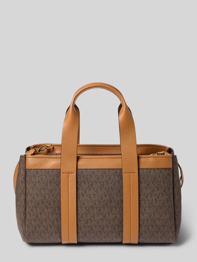 MICHAEL Michael Kors Handtasche mit Tragehenkeln und Schulterriemen Modell 'ROMEE' Mittelbraun 4
