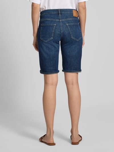 MAC Szorty jeansowe o kroju regular fit z wpuszczanymi kieszeniami i kieszeniami z tyłu Ciemnoniebieski 5