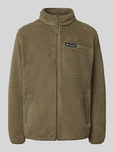 COLUMBIA Fleecejack van teddybont Olijfgroen - 2