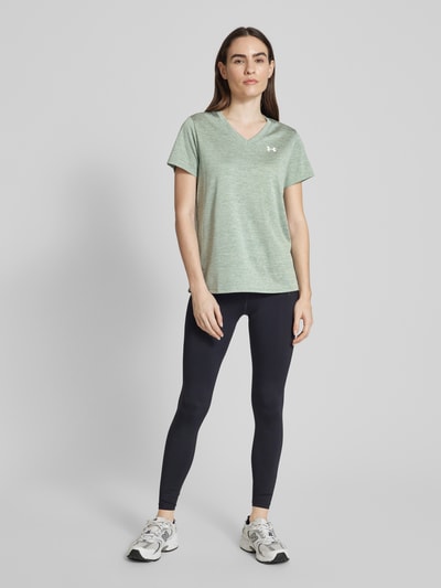 Under Armour T-Shirt mit V-Ausschnitt Schilf 1