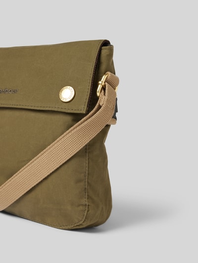 Barbour Crossbody Bag aus reiner Baumwolle Modell 'TRANSPORT' Beige 3