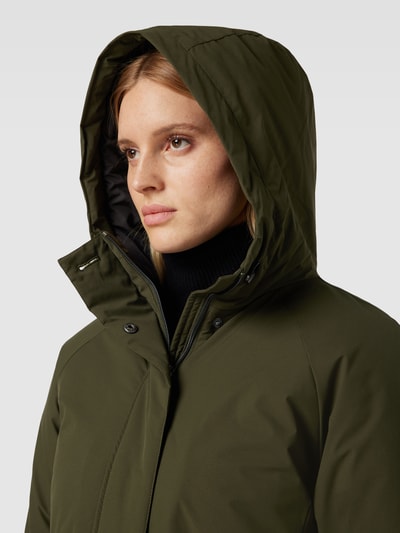 Christian Berg Woman Selection Parka met mouwtrensjes Kaki - 3