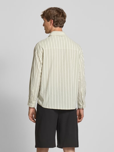 ANOTHER COTTON LAB Oversized Freizeithemd mit Brusttasche Hellgruen 5