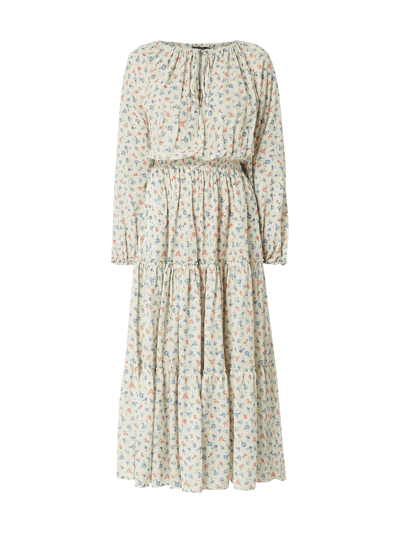 Polo Ralph Lauren Sukienka z bufiastymi rękawami  Jasnoróżowy 2