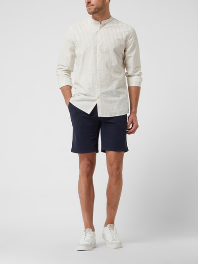 Armedangels Chino-Shorts mit Stretch-Anteil Modell 'Daante' Marine 1