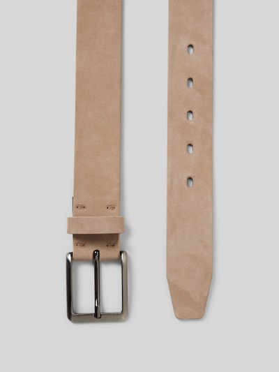 Lloyd Men's Belts Leren ceintuur met doornsluiting Zand - 3