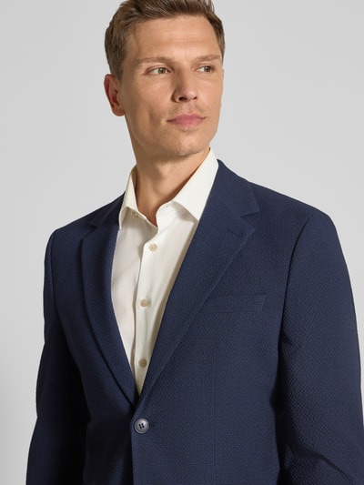 SELECTED HOMME Slim Fit Sakko mit Reverskragen Modell 'JOSE' Dunkelblau 3