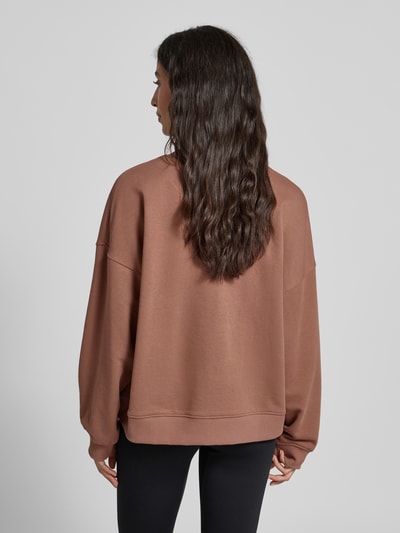 Stronger Relaxed Fit Sweatshirt mit überschnittenen Schultern Hellbraun 5