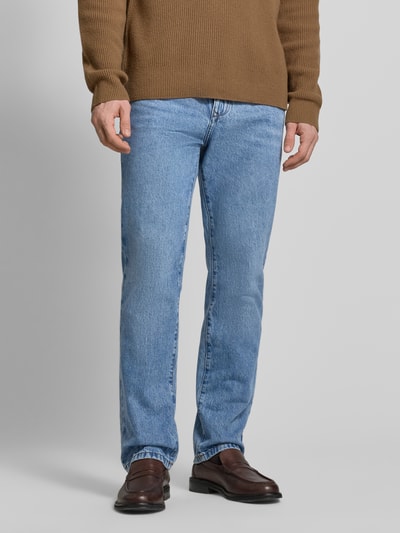 MCNEAL Loose Fit Jeans im 5-Pocket-Design Blau 4