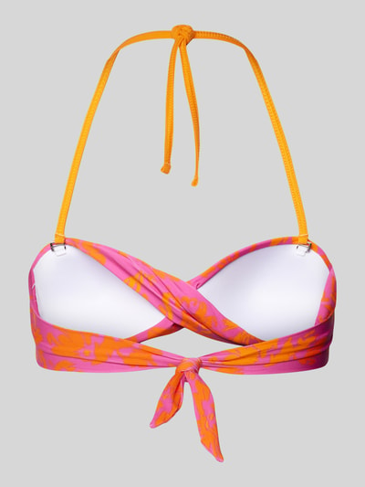 Banana Moon Bikini-Oberteil mit Raffungen Modell 'BORO' Pink 3