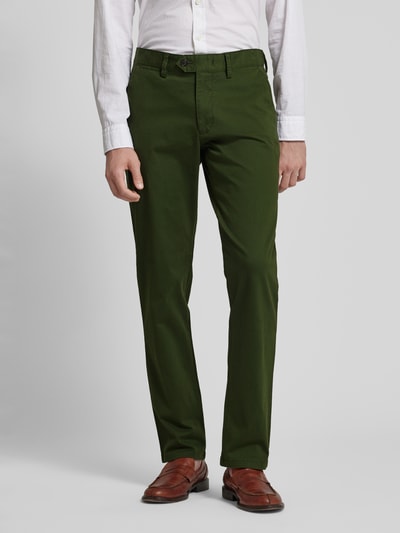 Christian Berg Men Tapered Fit Chino mit Gesäßtaschen Bottle 4