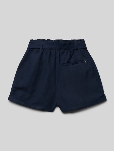 Tommy Hilfiger Teens Shorts mit elastischem Bund und Label-Stitching Marine 3