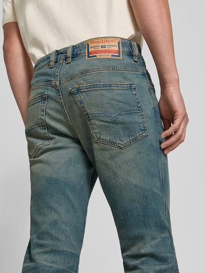 Diesel Low Waist Slim Fit Jeans mit Label-Patch Jeansblau 3