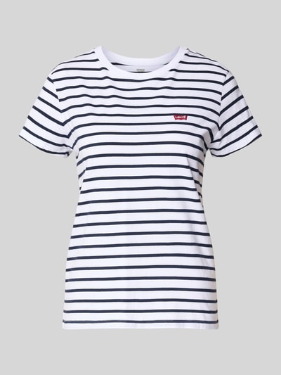 Levi's® Regular Fit T-Shirt aus reiner Baumwolle Marine 2