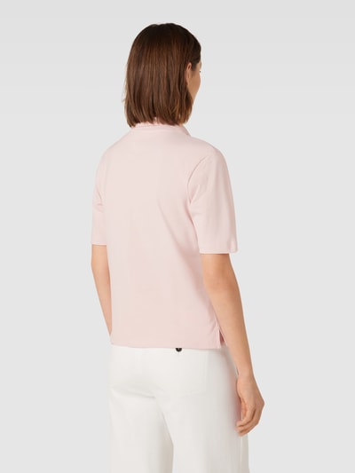 Tommy Hilfiger Poloshirt met korte knoopsluiting Lichtroze - 5