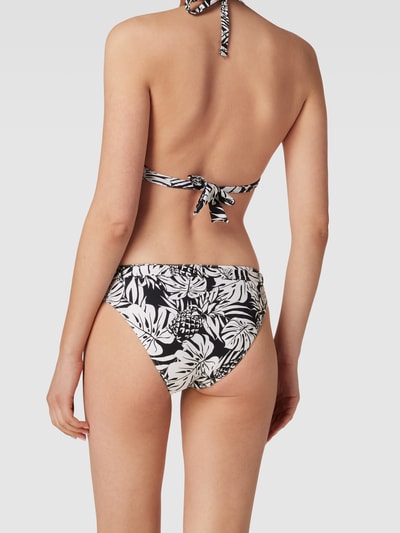 Banana Moon Bikini-Slip mit Animal-Print Modell 'DITA' Black 4